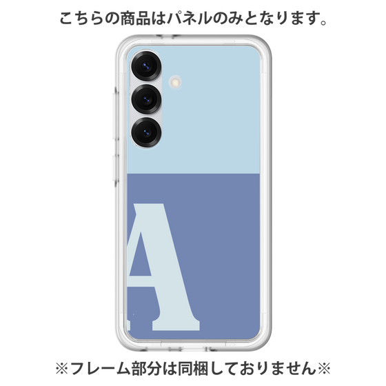Premium Panel［ Original - initial two tone - A blue ］