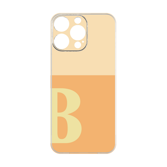 Premium Panel［ Original - initial two tone - B orange ］