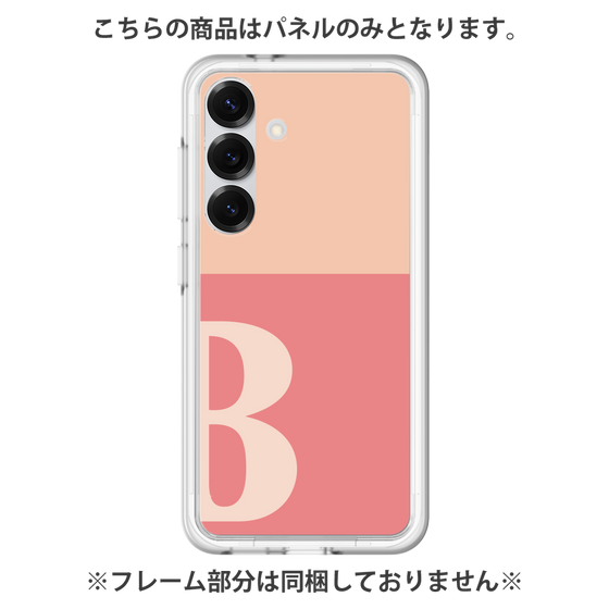 Premium Panel［ Original - initial two tone - B pink ］