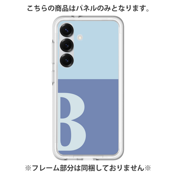 Premium Panel［ Original - initial two tone - B blue ］