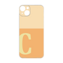 Premium Panel［ Original - initial two tone - C orange ］