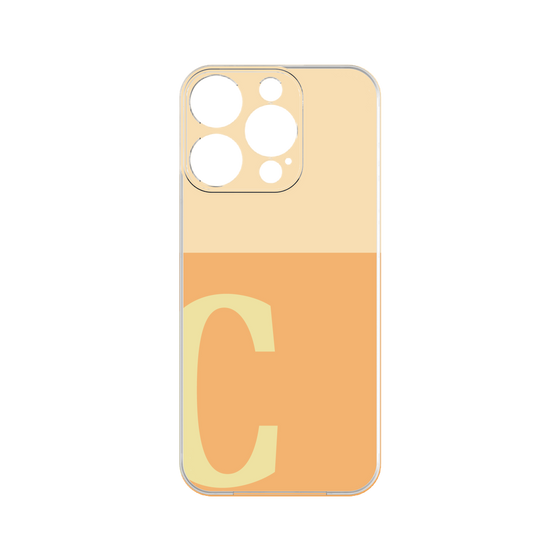 Premium Panel［ Original - initial two tone - C orange ］