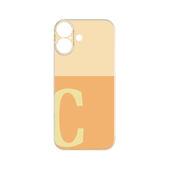 Premium Panel［ Original - initial two tone - C orange ］