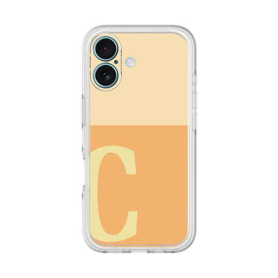 Premium Panel［ Original - initial two tone - C orange ］