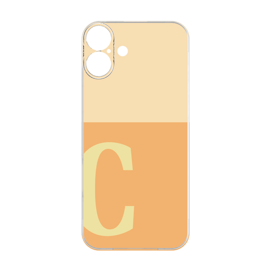 Premium Panel［ Original - initial two tone - C orange ］