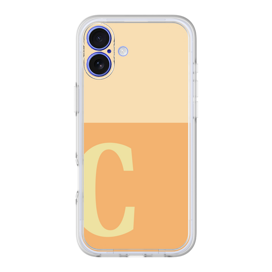 Premium Panel［ Original - initial two tone - C orange ］