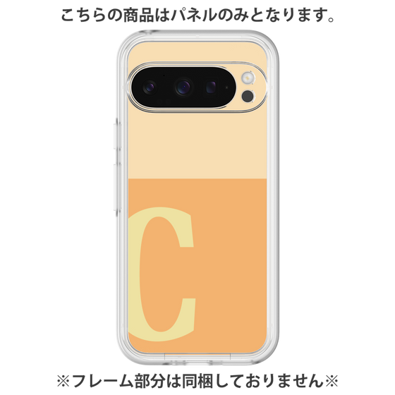 Premium Panel［ Original - initial two tone - C orange ］