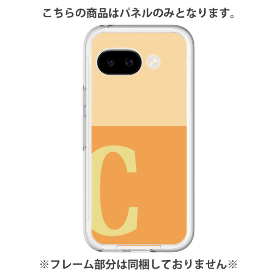 Premium Panel［ Original - initial two tone - C orange ］