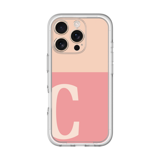 Premium Panel［ Original - initial two tone - C pink ］