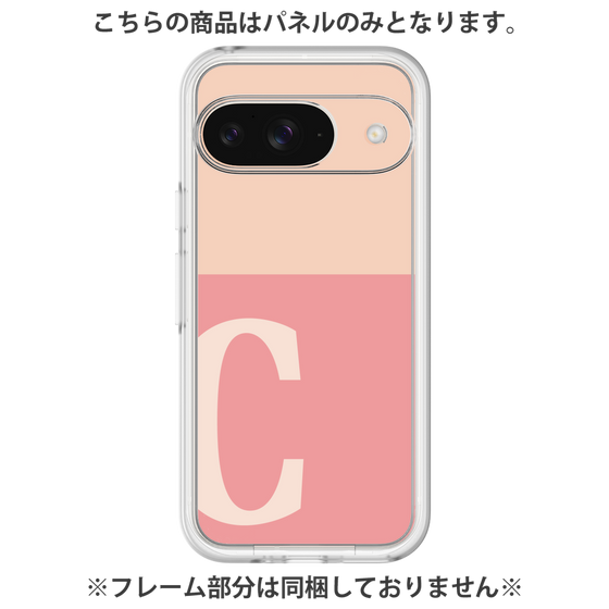 Premium Panel［ Original - initial two tone - C pink ］