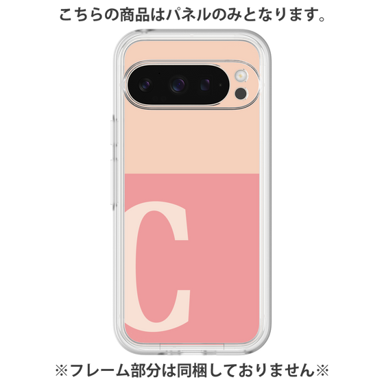 Premium Panel［ Original - initial two tone - C pink ］