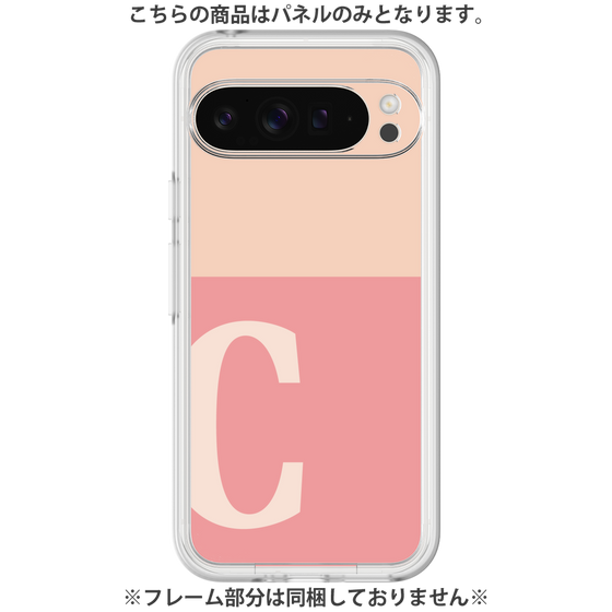 Premium Panel［ Original - initial two tone - C pink ］