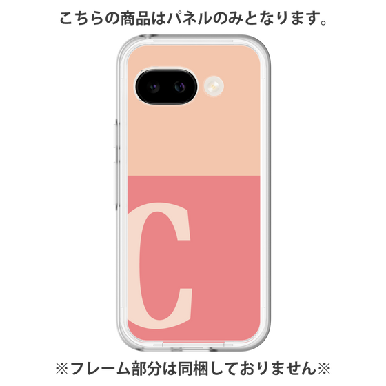 Premium Panel［ Original - initial two tone - C pink ］