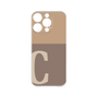 Premium Panel［ Original - initial two tone - C brown ］
