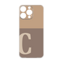 Premium Panel［ Original - initial two tone - C brown ］