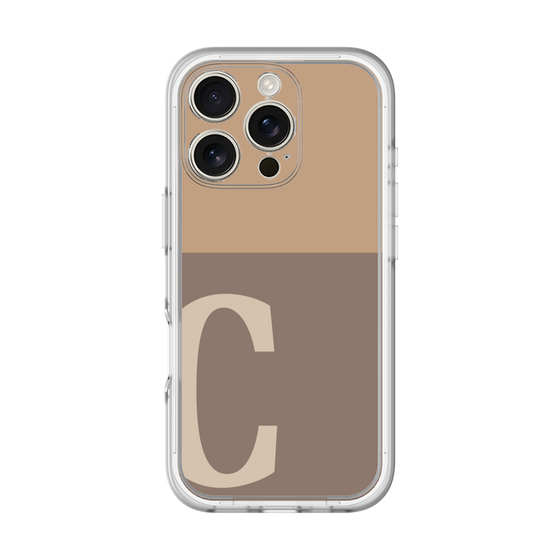Premium Panel［ Original - initial two tone - C brown ］