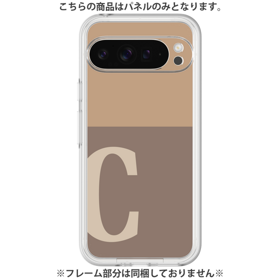 Premium Panel［ Original - initial two tone - C brown ］