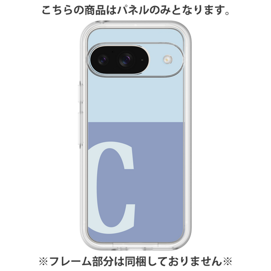 Premium Panel［ Original - initial two tone - C blue ］