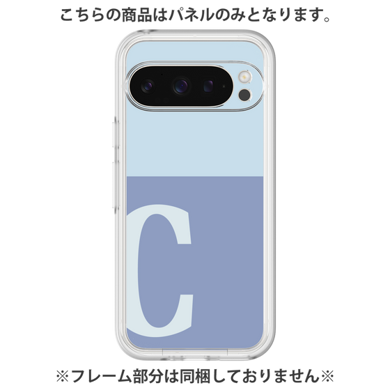 Premium Panel［ Original - initial two tone - C blue ］
