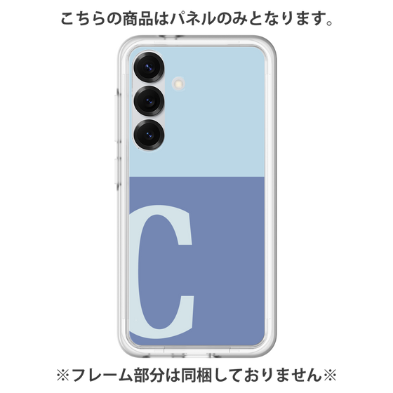 Premium Panel［ Original - initial two tone - C blue ］