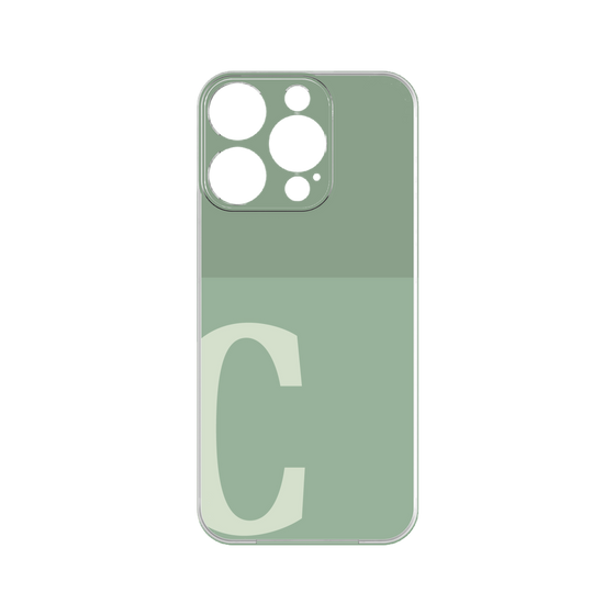 Premium Panel［ Original - initial two tone - C green ］