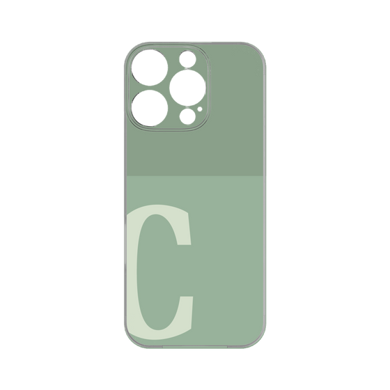 Premium Panel［ Original - initial two tone - C green ］