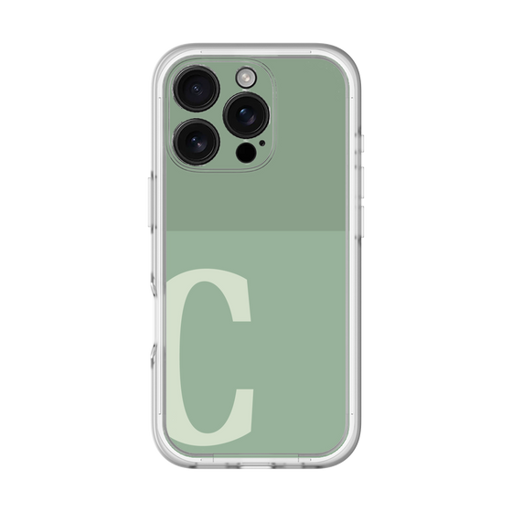 Premium Panel［ Original - initial two tone - C green ］