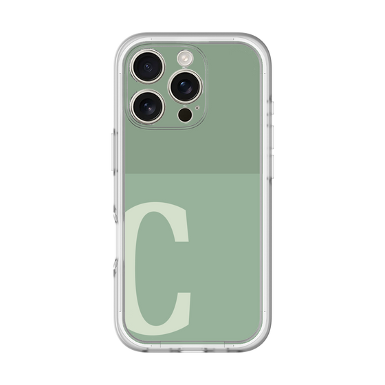 Premium Panel［ Original - initial two tone - C green ］