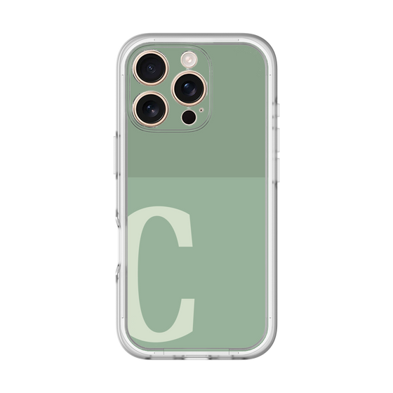 Premium Panel［ Original - initial two tone - C green ］