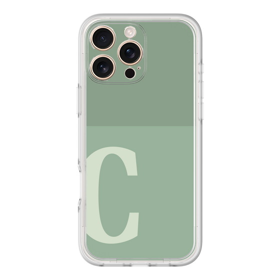 Premium Panel［ Original - initial two tone - C green ］