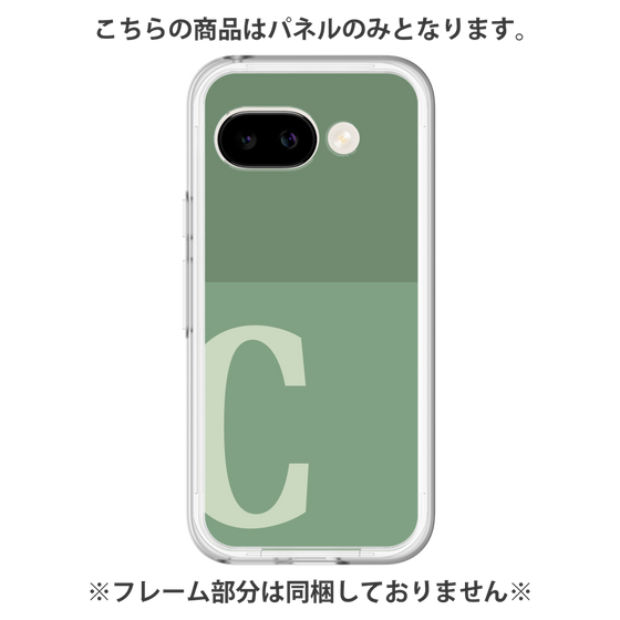 Premium Panel［ Original - initial two tone - C green ］