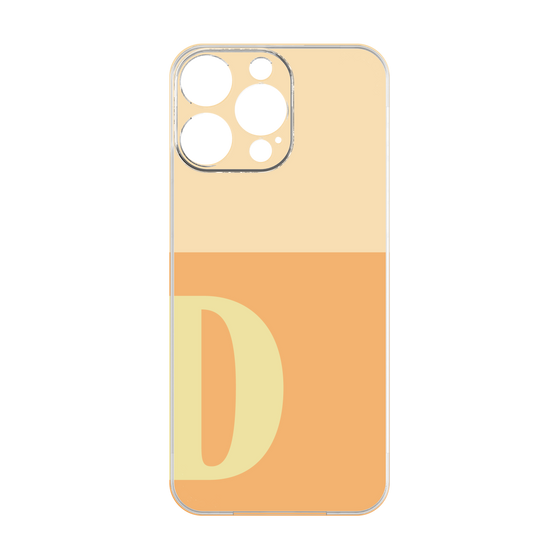 Premium Panel［ Original - initial two tone - D orange ］