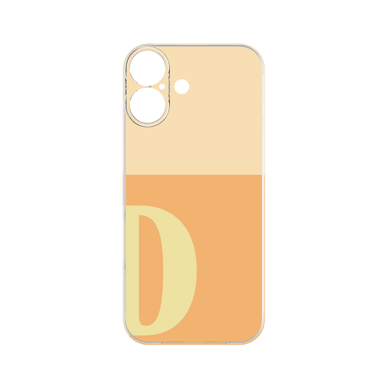 Premium Panel［ Original - initial two tone - D orange ］
