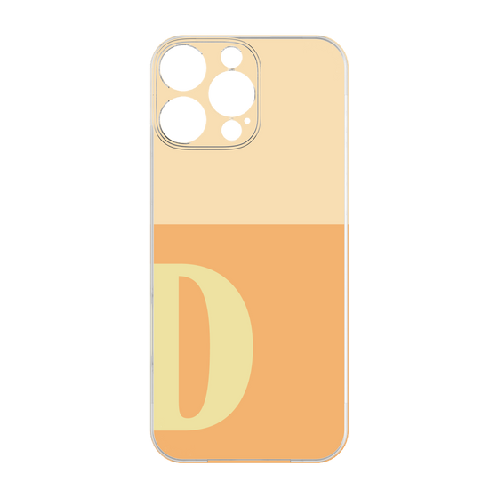 Premium Panel［ Original - initial two tone - D orange ］