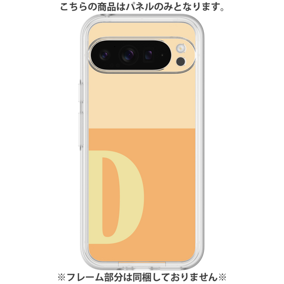 Premium Panel［ Original - initial two tone - D orange ］