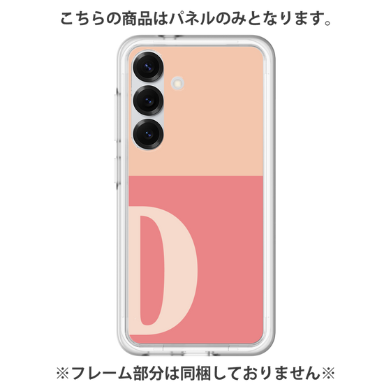 Premium Panel［ Original - initial two tone - D pink ］