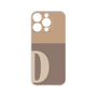 Premium Panel［ Original - initial two tone - D brown ］