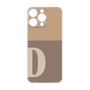 Premium Panel［ Original - initial two tone - D brown ］