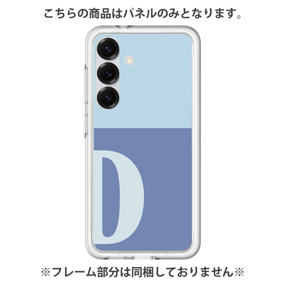 Premium Panel［ Original - initial two tone - D blue ］