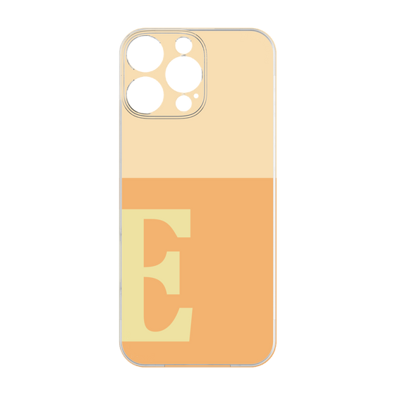 Premium Panel［ Original - initial two tone - E orange ］
