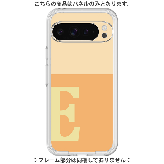 Premium Panel［ Original - initial two tone - E orange ］
