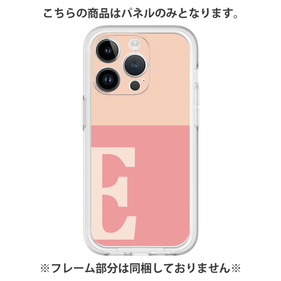 Premium Panel［ Original - initial two tone - E pink ］