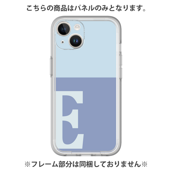 Premium Panel［ Original - initial two tone - E blue ］