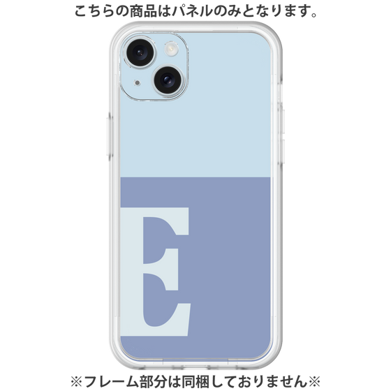 Premium Panel［ Original - initial two tone - E blue ］