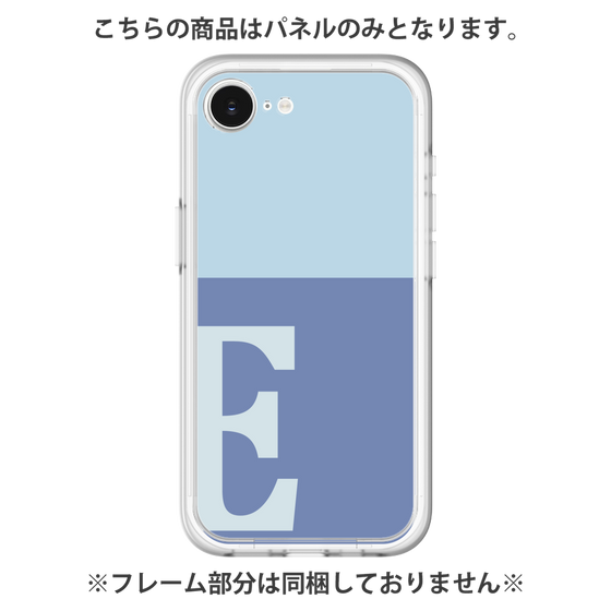 Premium Panel［ Original - initial two tone - E blue ］