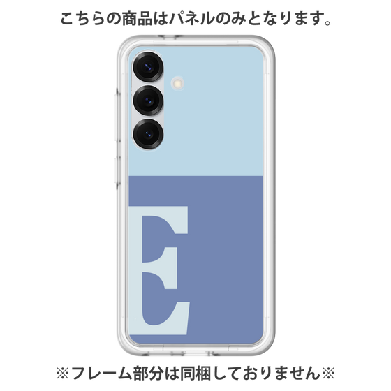 Premium Panel［ Original - initial two tone - E blue ］