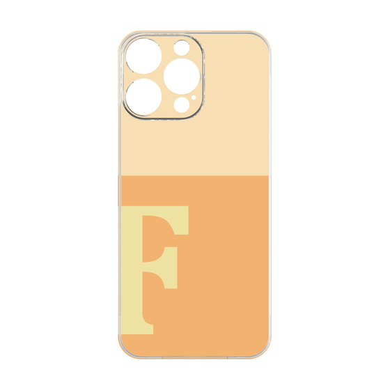 Premium Panel［ Original - initial two tone - F orange ］