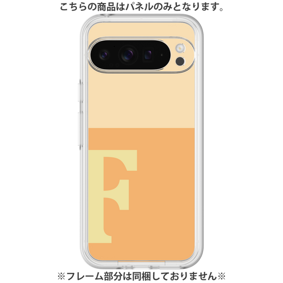 Premium Panel［ Original - initial two tone - F orange ］