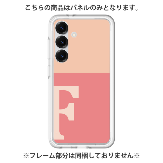 Premium Panel［ Original - initial two tone - F pink ］