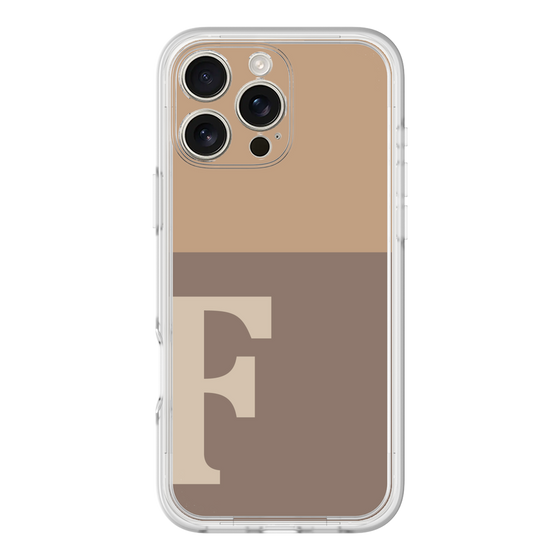 Premium Panel［ Original - initial two tone - F brown ］